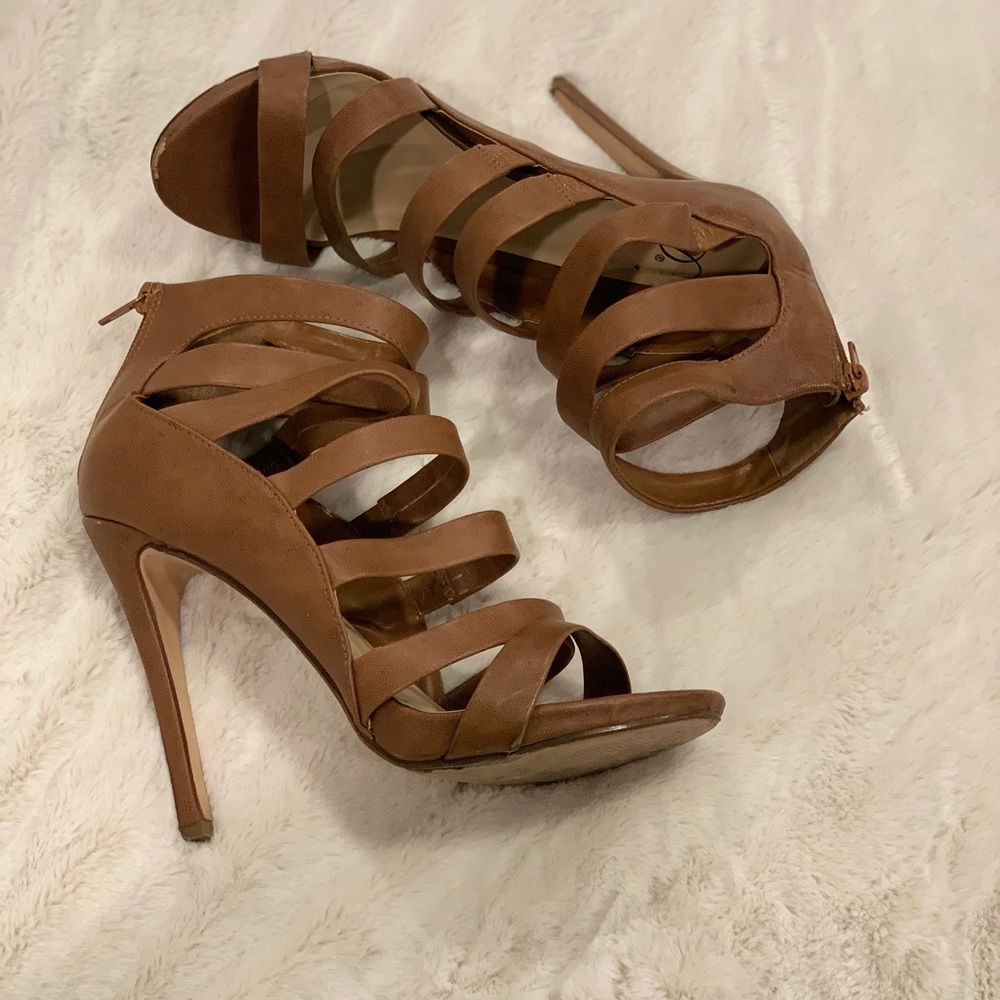 Strappy heels